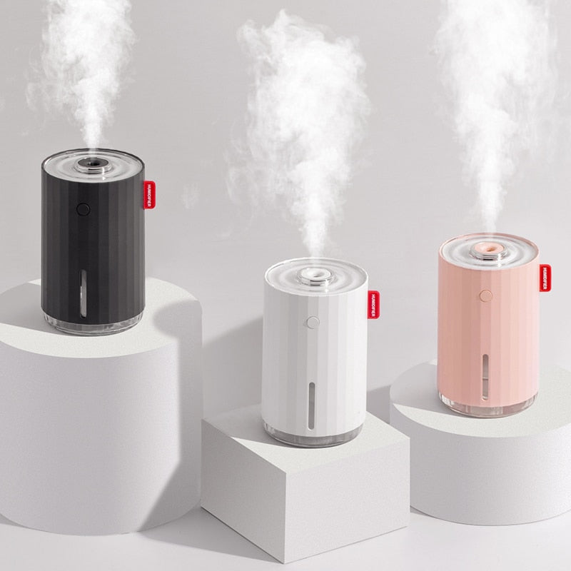 Ultrasonic Air Humidifier with Romantic Lamp USB Car Mist Maker Aroma Oil Diffuser Aromatherapy Humidifiers 500ML Large Capacity