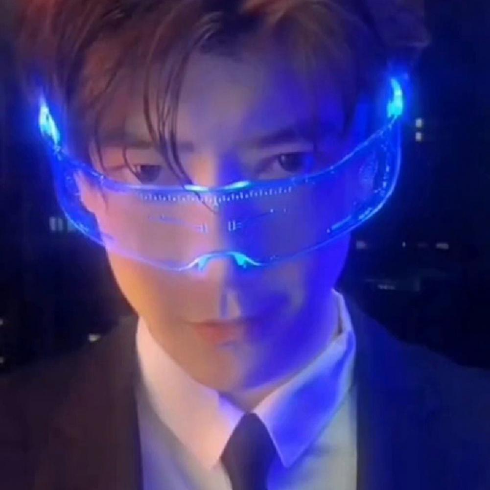 LED Luminous Glasses EL Flashing Neon Bar Party