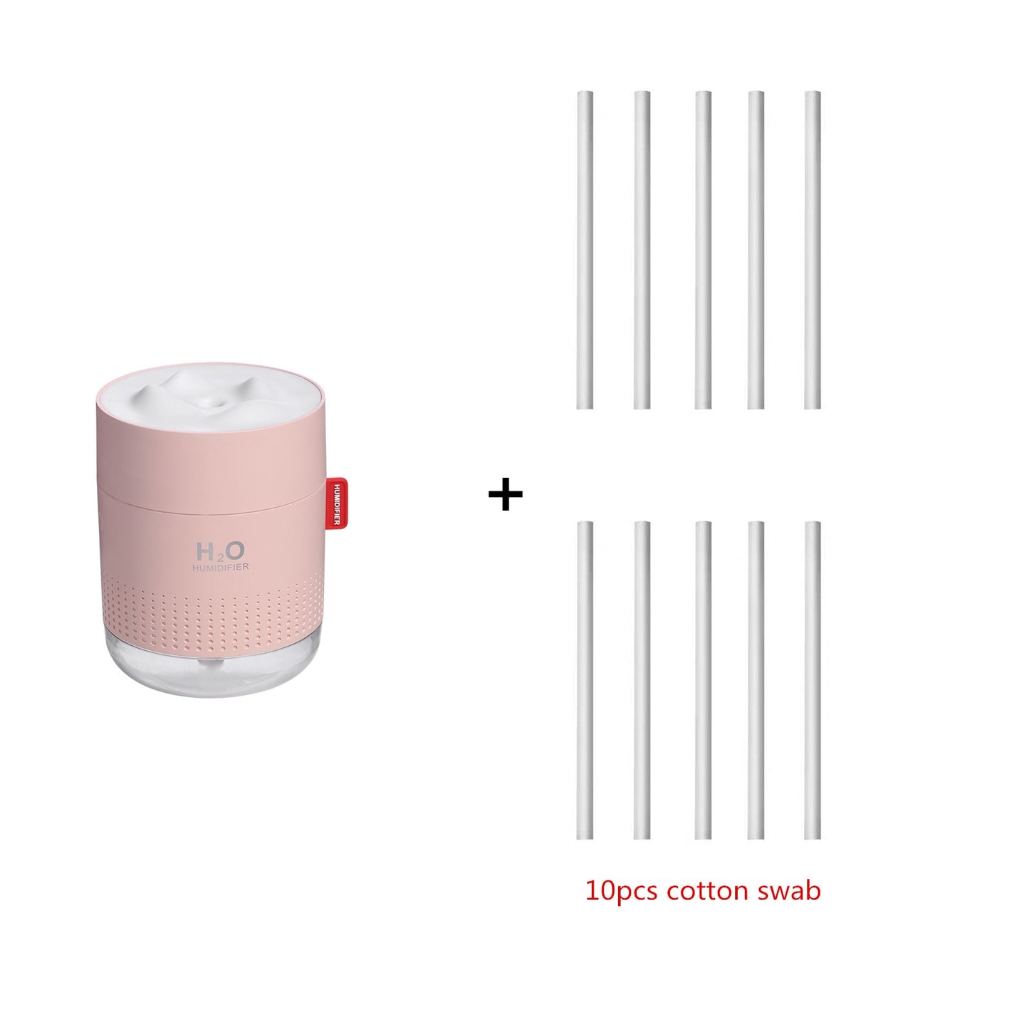 Ultrasonic Air Humidifier with Romantic Lamp USB Car Mist Maker Aroma Oil Diffuser Aromatherapy Humidifiers 500ML Large Capacity
