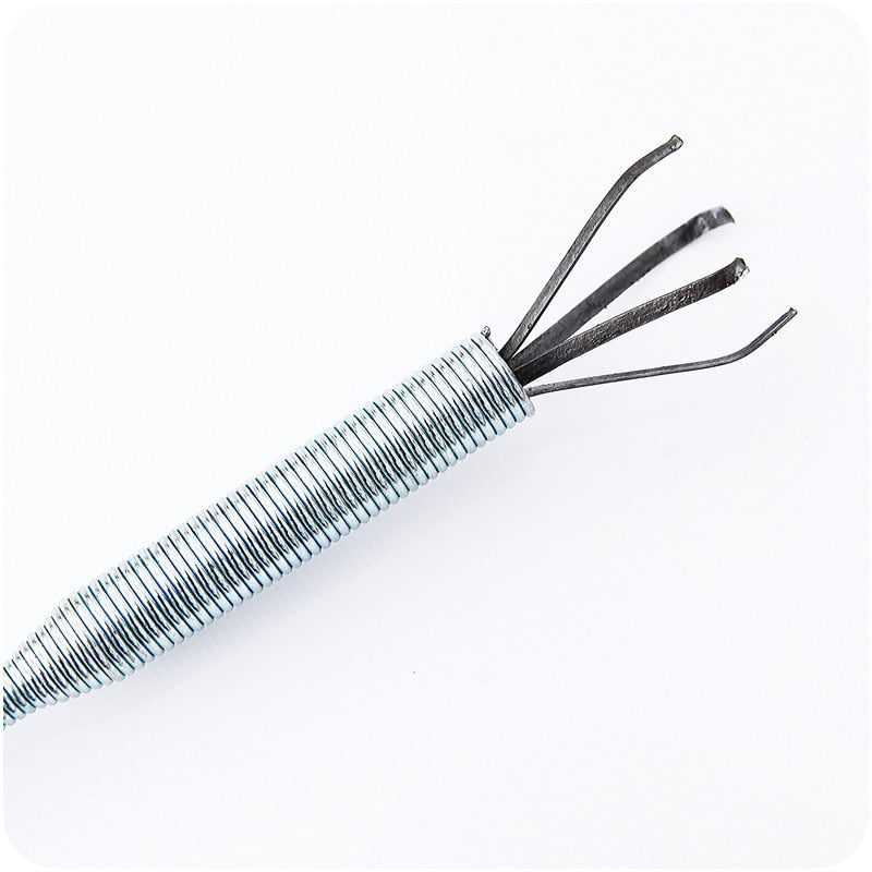 Spring Pipe Dredging recovery Tools, Drain Snake, Drain Cleaner Sticks Clog Remover Cleaning Tools Household for Kitchen Sink 24.5 inches