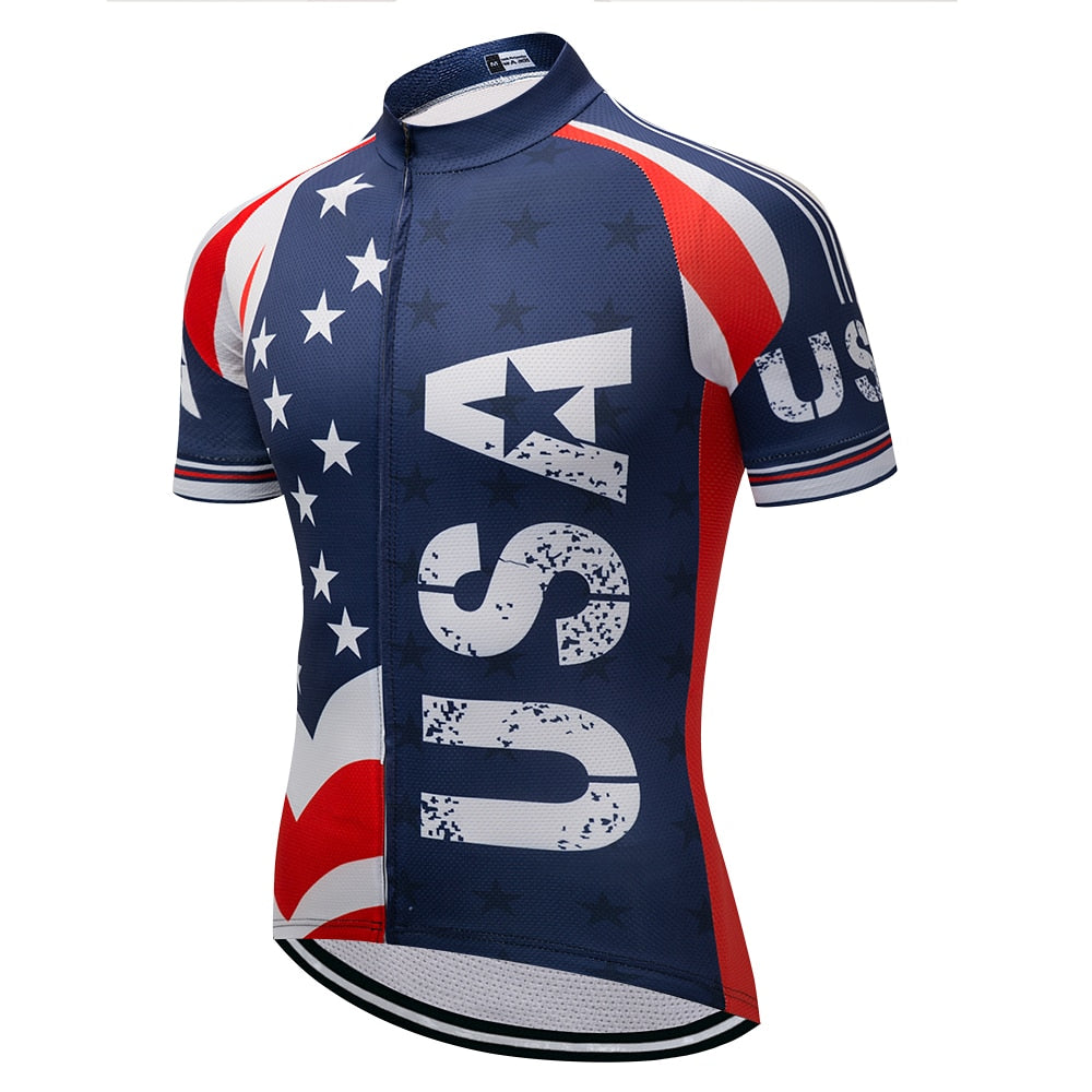 Cycling Weimostar 2022 Summer Mens Cycling Jersey Shirt Racing Sport Bicycle Shirt Ropa Ciclismo Pro Team MTB Bike Jersey Cycling Wear