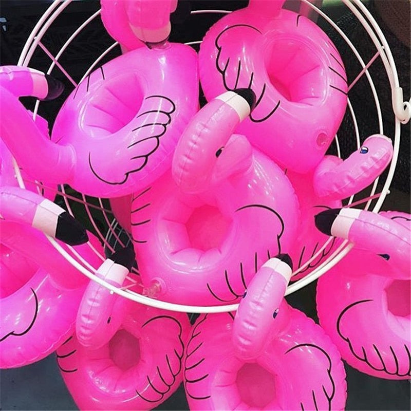 Floating Cup holder Tropical Flamingo Party DecorationGarden Pool Hawaii Party Hawaiian Toy Event Party Supplies