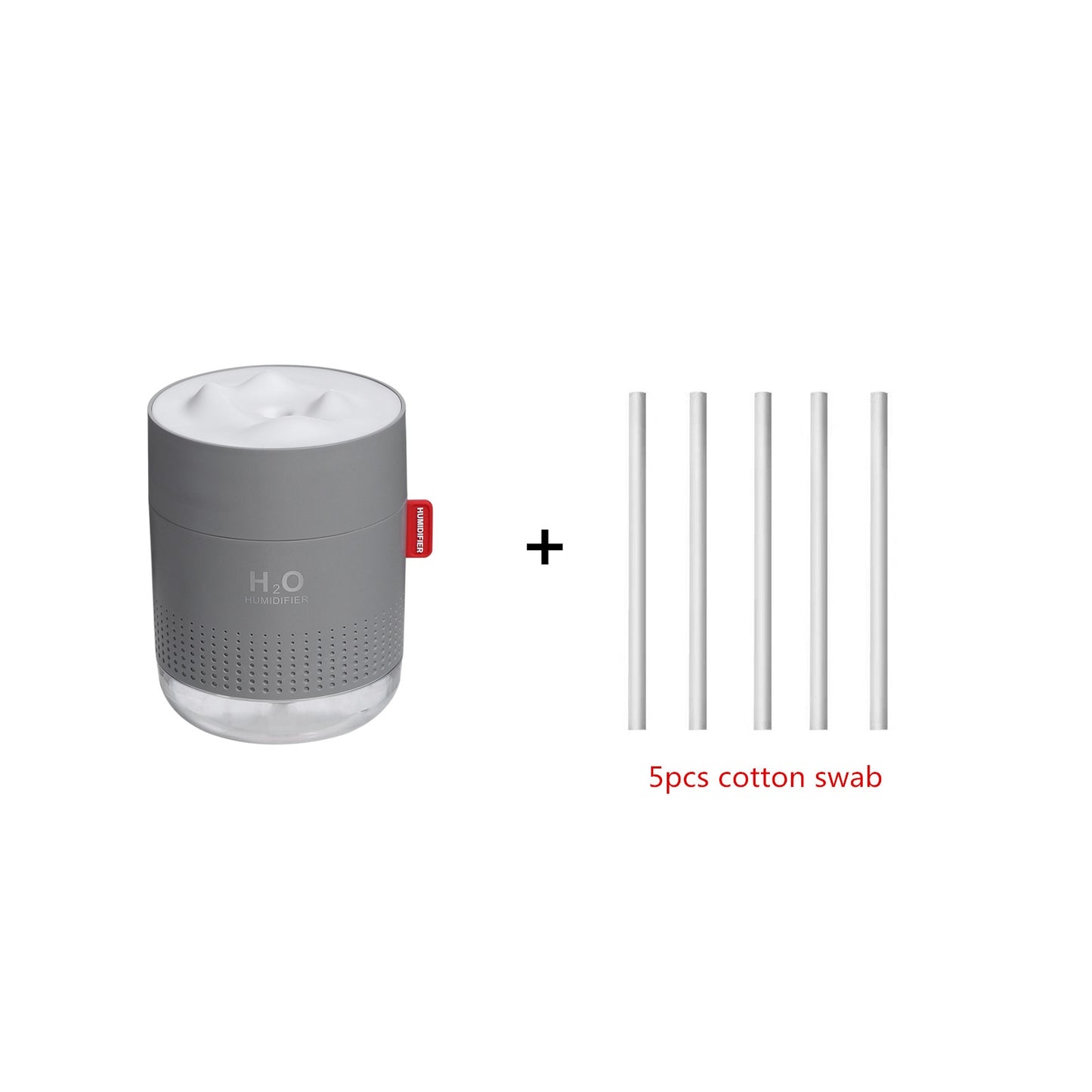 Ultrasonic Air Humidifier with Romantic Lamp USB Car Mist Maker Aroma Oil Diffuser Aromatherapy Humidifiers 500ML Large Capacity