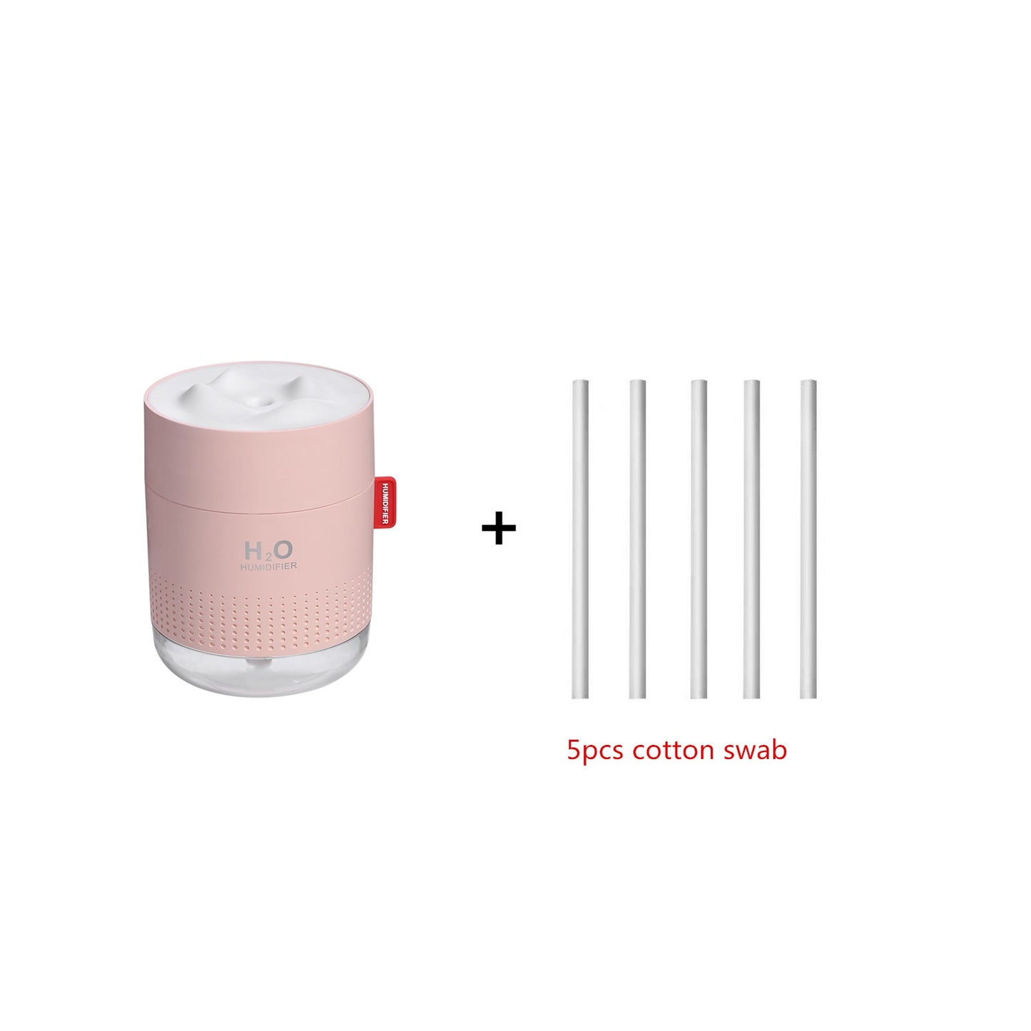 Ultrasonic Air Humidifier with Romantic Lamp USB Car Mist Maker Aroma Oil Diffuser Aromatherapy Humidifiers 500ML Large Capacity