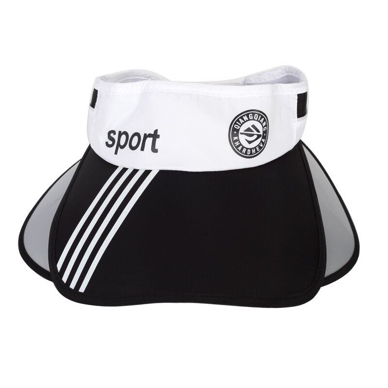 Sun Visors sports print sun hats for women wide brim beach hat UV