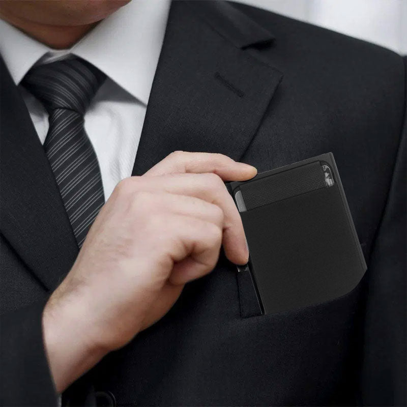 Wallet minimalistic Pop Up ID RFID Card Male Wallet Mini Package Aluminum Metal Protective Gear Storage Bag Smart Quick Release Women Wallet