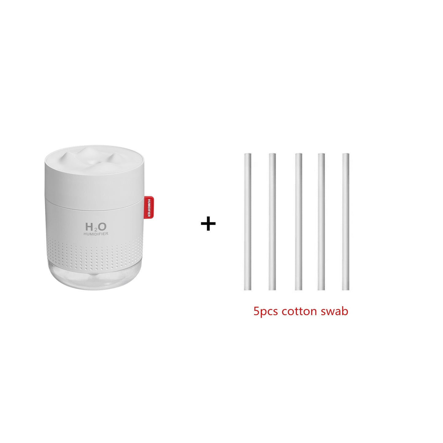 Ultrasonic Air Humidifier with Romantic Lamp USB Car Mist Maker Aroma Oil Diffuser Aromatherapy Humidifiers 500ML Large Capacity