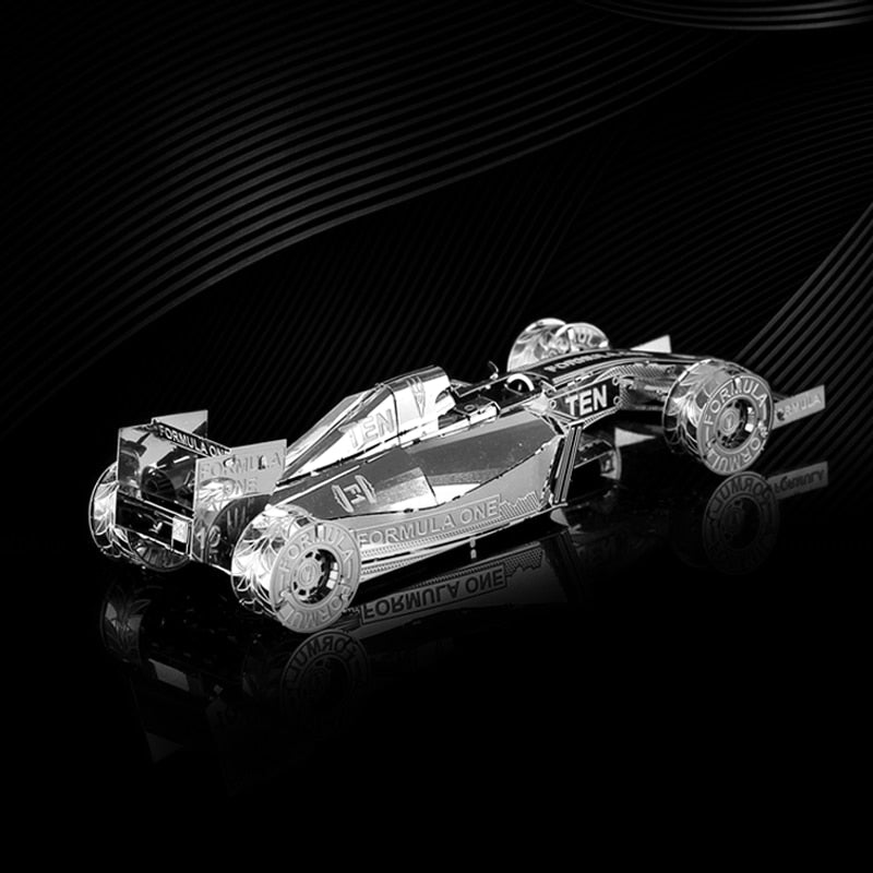 DIY Metal model kit F1 Racing vehicle