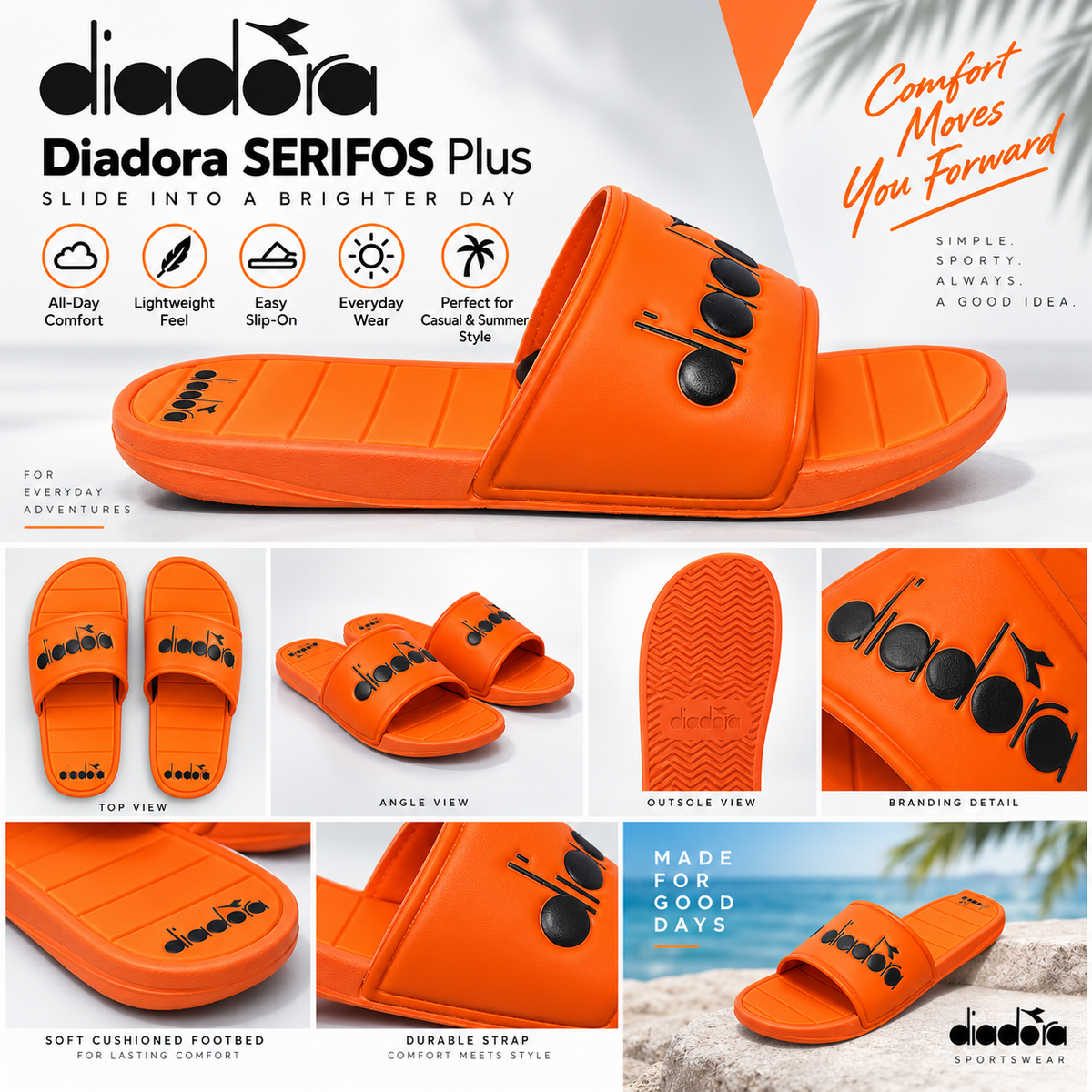 Diadora SERIFOS Plus Slippers