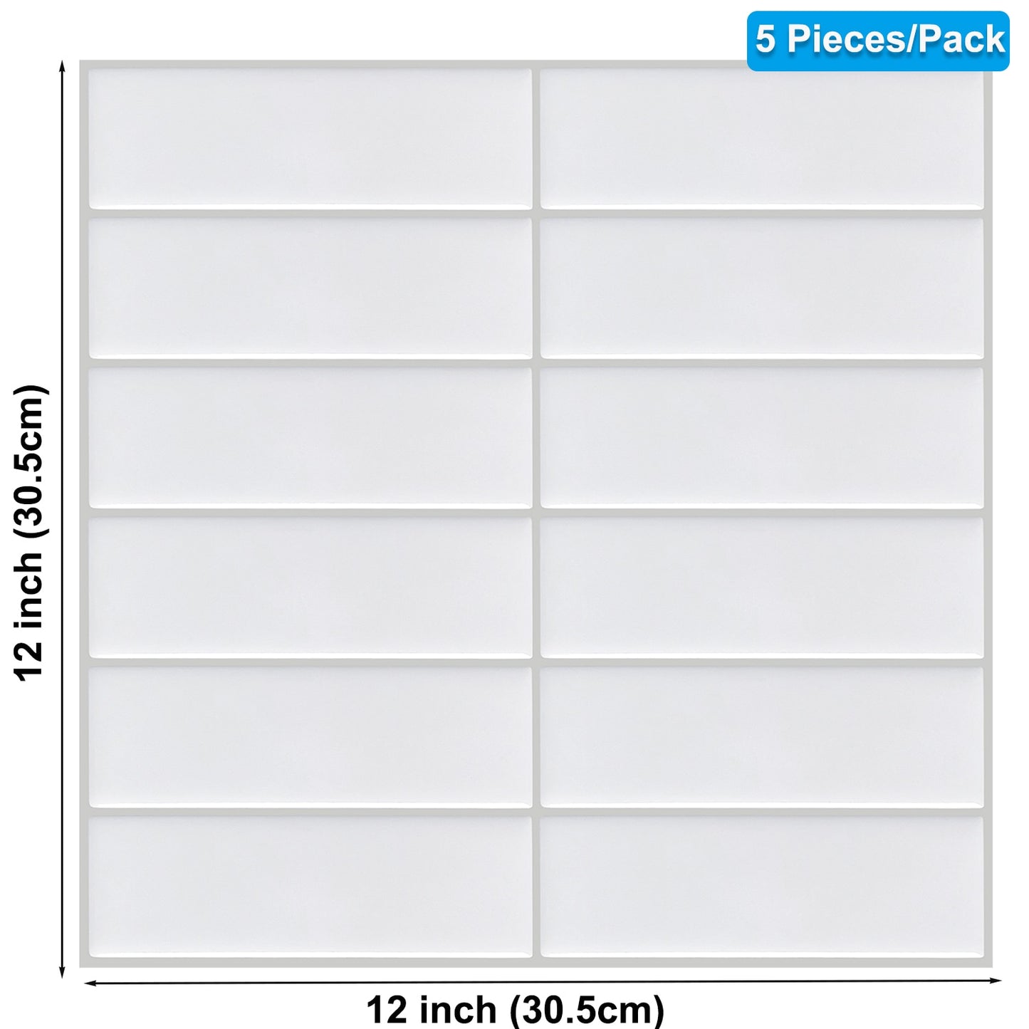 Kitchen Wall 12x12 inch Peel And Stick Tiles Home Wallpaper
