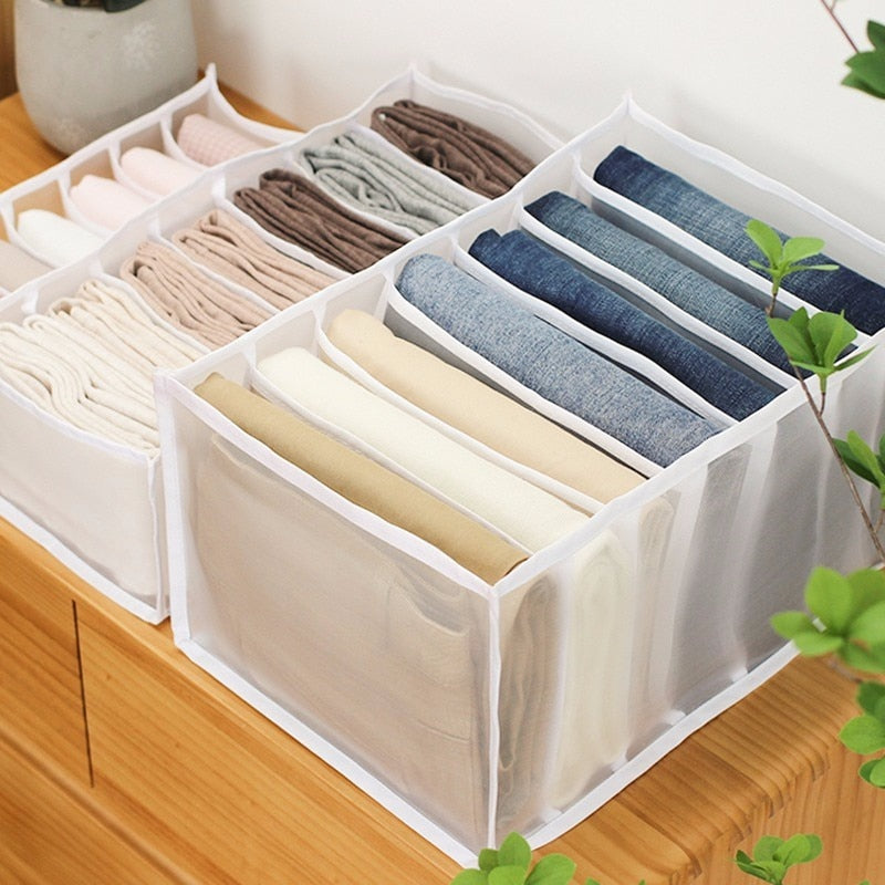 Organization Storage Box Closet and drawers Organizer Clothing Organization System Drawer Organizers Cabinet Pants Storage Organizer