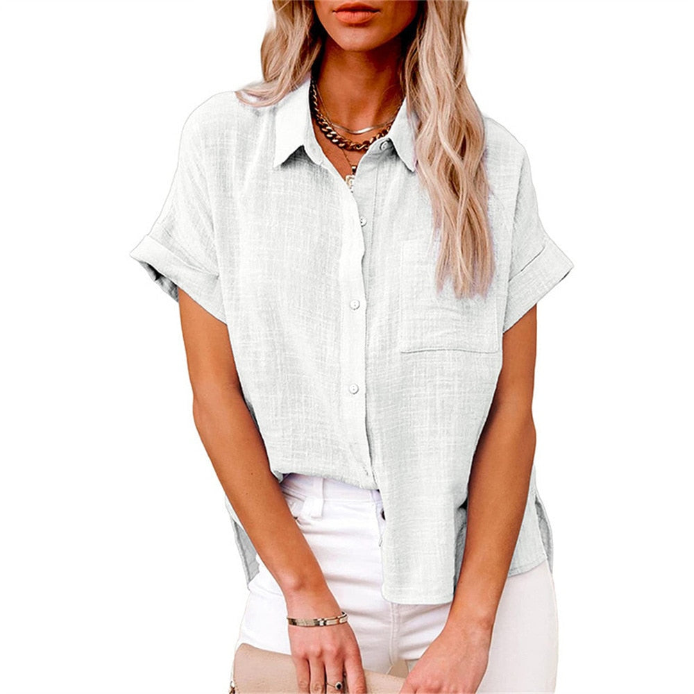 Casual Long Sleeve Birds Print Loose Shirts Women Oversized Cotton and Linen Blouses and Tops Vintage Streetwear Tunic Tees