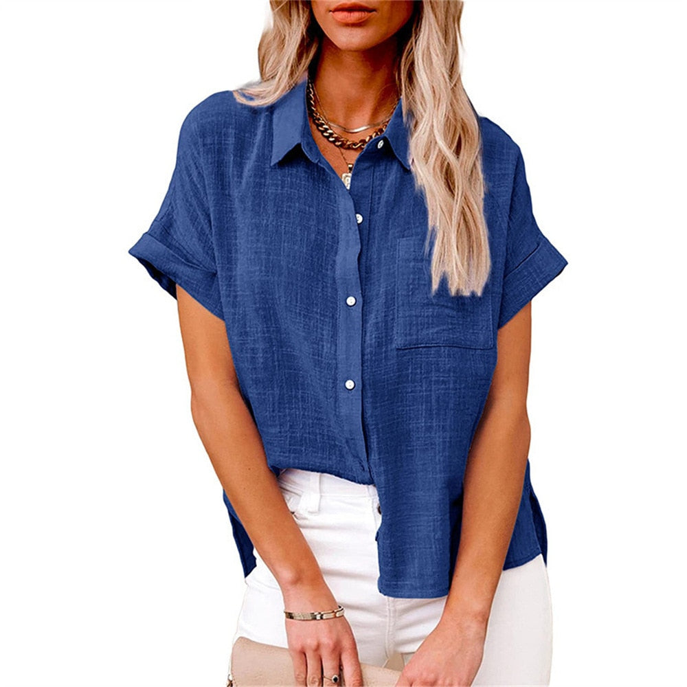 Casual Long Sleeve Birds Print Loose Shirts Women Oversized Cotton and Linen Blouses and Tops Vintage Streetwear Tunic Tees