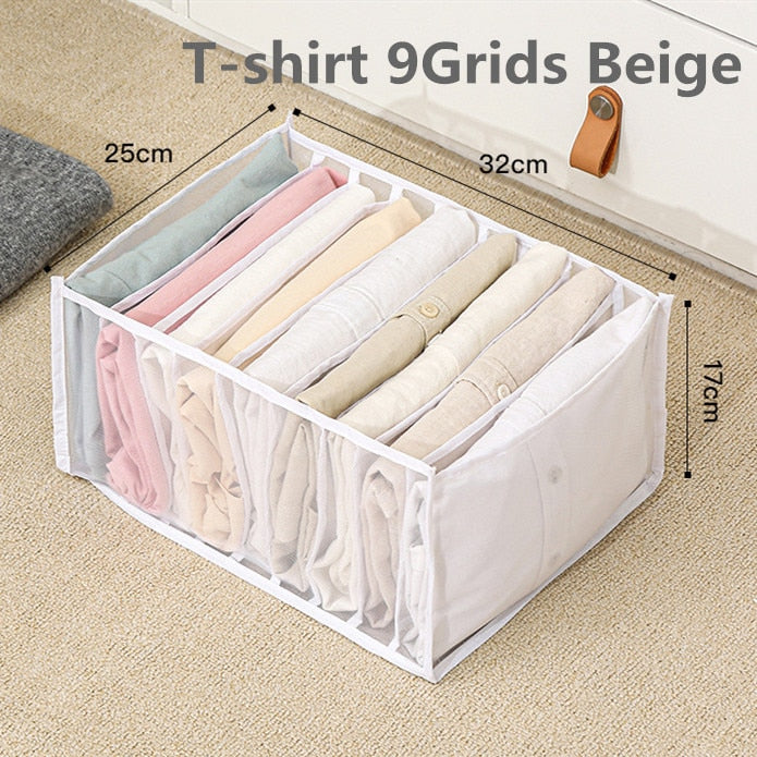 Organization Storage Box Closet and drawers Organizer Clothing Organization System Drawer Organizers Cabinet Pants Storage Organizer