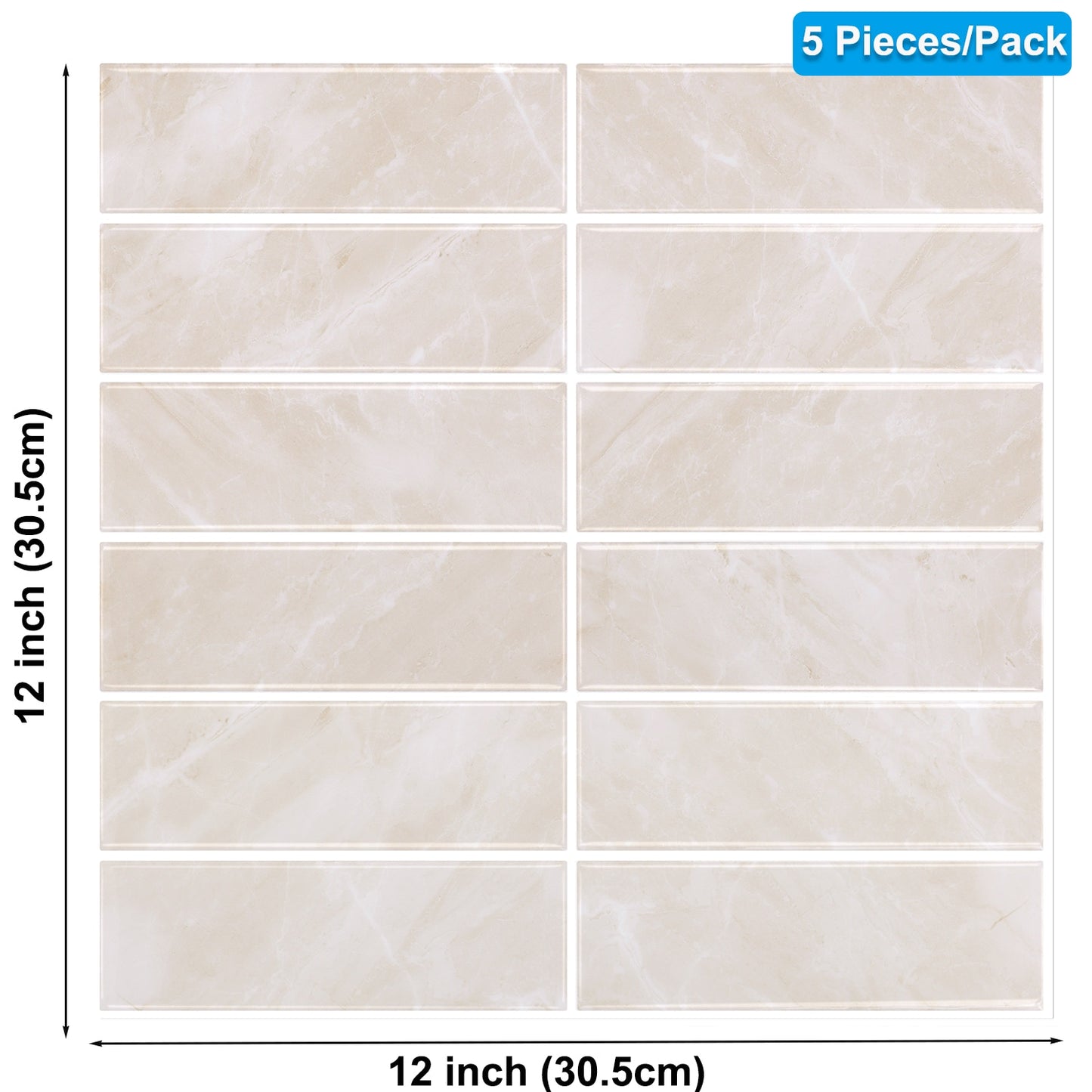 Kitchen Wall 12x12 inch Peel And Stick Tiles Home Wallpaper