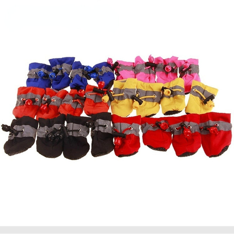Dog Shoes waterproof Anti-slip Rain Boots Footwear For Small Cats Dogs Puppy Dog Pet Booties