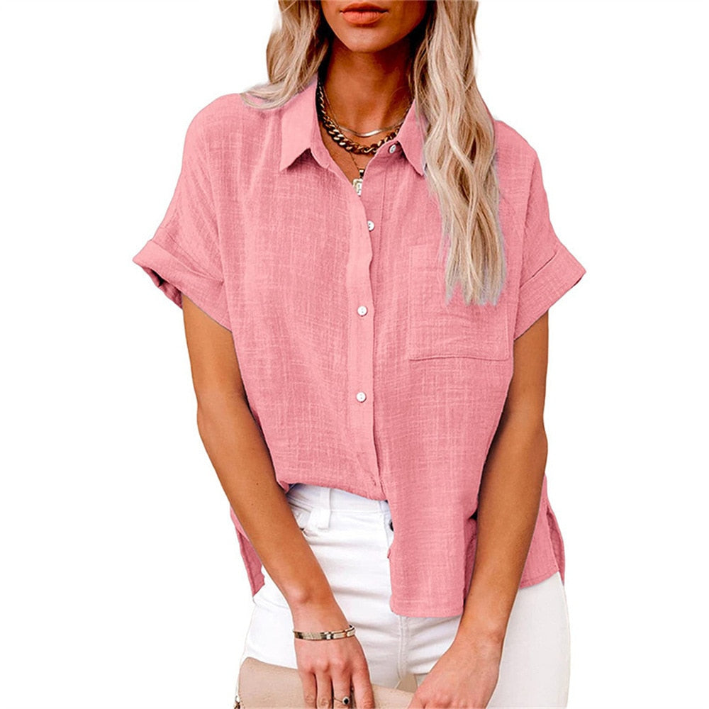 Casual Long Sleeve Birds Print Loose Shirts Women Oversized Cotton and Linen Blouses and Tops Vintage Streetwear Tunic Tees