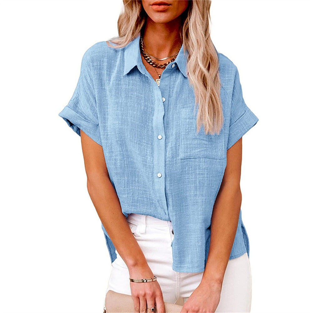 Casual Long Sleeve Birds Print Loose Shirts Women Oversized Cotton and Linen Blouses and Tops Vintage Streetwear Tunic Tees