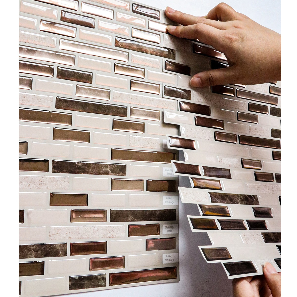 Kitchen Wall 12x12 inch Peel And Stick Tiles Home Wallpaper