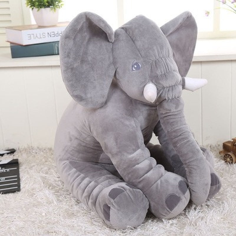 Animal Plush Elephant Doll Stuffed Elephant Plush Soft Pillow Kid Toy Children Room Bed Decoration Toy Gift