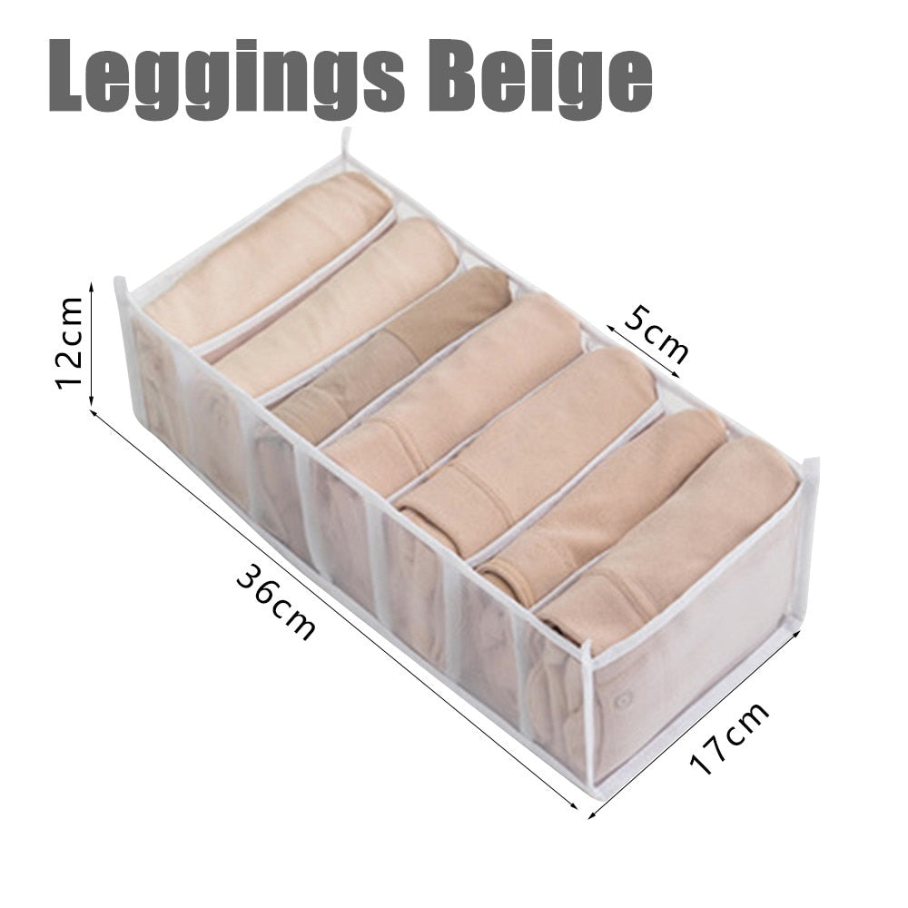 Organization Storage Box Closet and drawers Organizer Clothing Organization System Drawer Organizers Cabinet Pants Storage Organizer