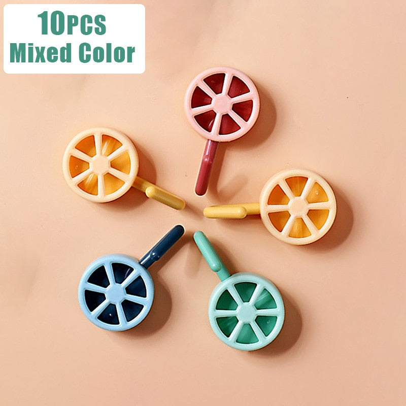 Wall Hooks Strong Without Drilling 10PCS Self Adhesive