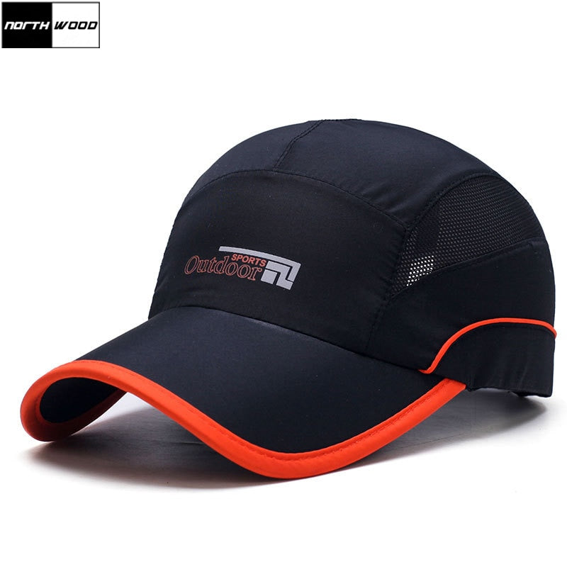 NORTHWOOD Quick Dry Summer Hat Men and female Breathable Women Snapback Sun Cap For Summer