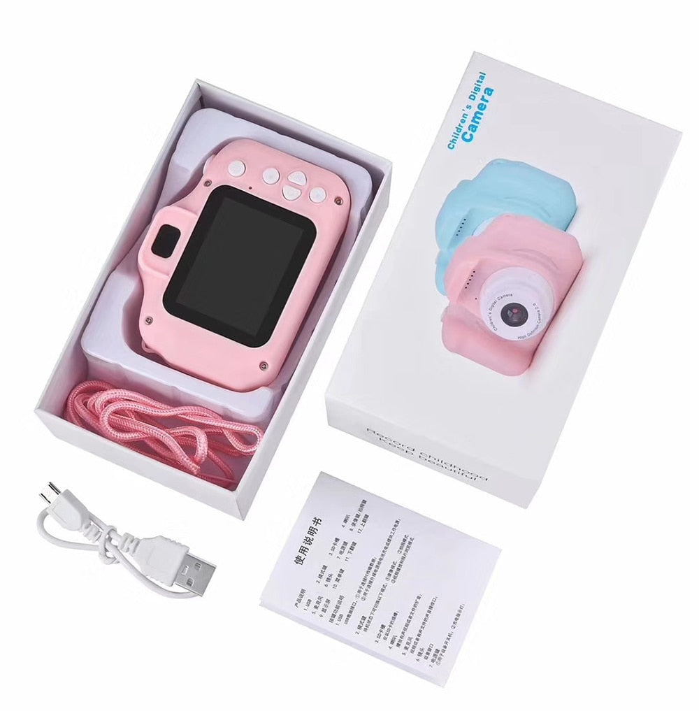 Kids Digital Camera Toys for Girls Boys 1080P HD Screen Outdoor Toys Birthday Gifts Camara Fotos Infantil Juguetes Para Niños