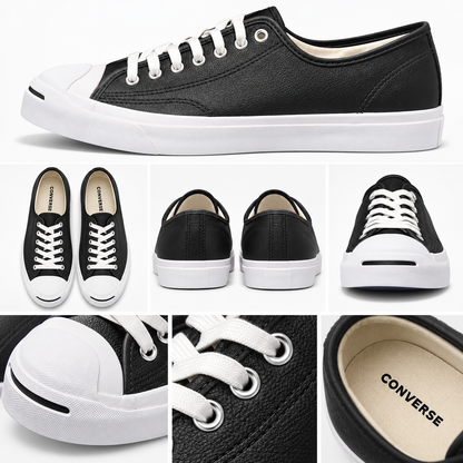 Converse Jack Purcell leather sneakers