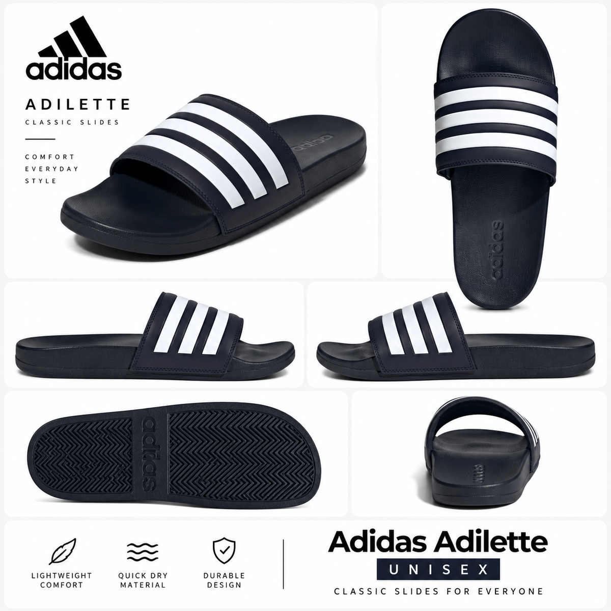 adidas Adillete  slides Unisex