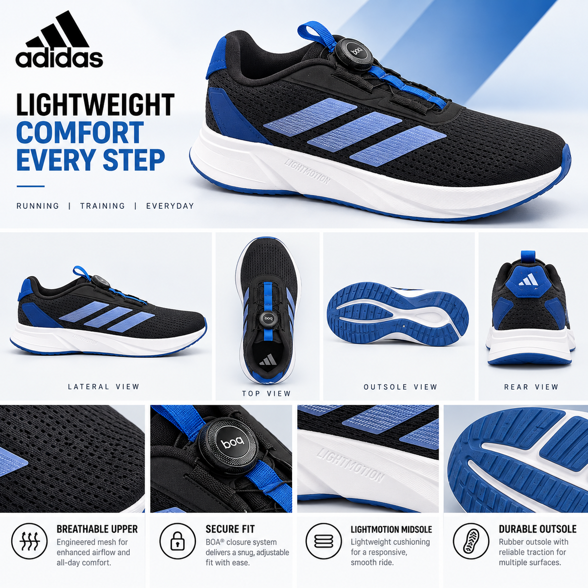Adidas Duramo SL BOA K