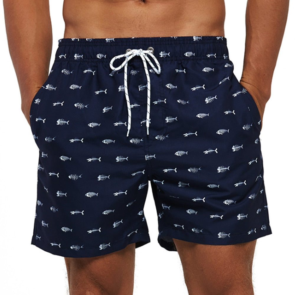 Men's Shorts Casual Cotton Workout Short Pants Drawstring Beach Shorts With Pockets Swim Trunks Stripe Plus size Beach Shorts