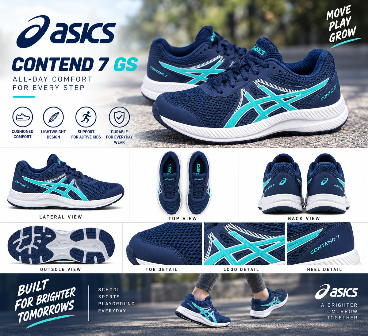 Asics Contend 7 GS