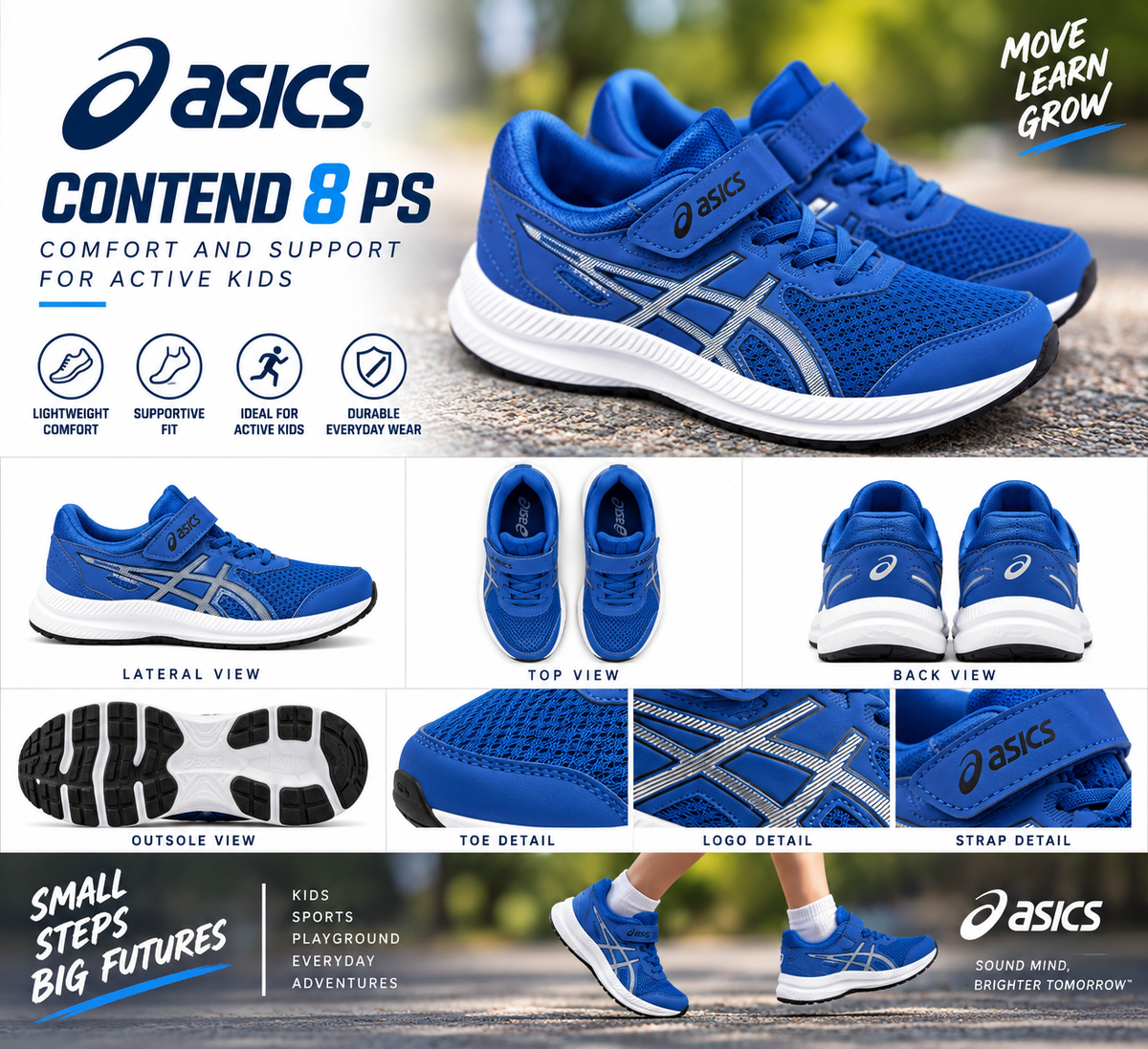 Asics Contend 8 PS