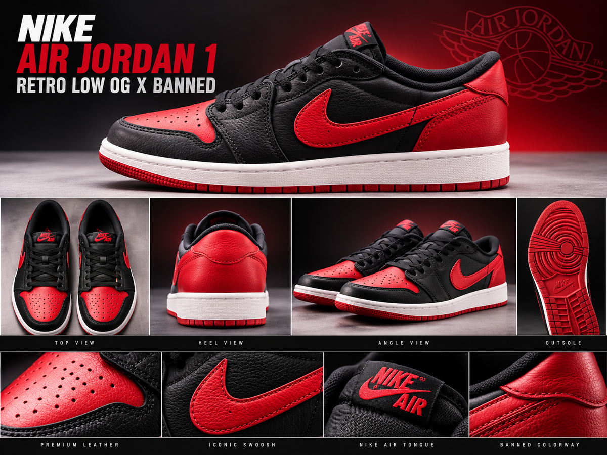 Nike Air Jordan 1 Retro Low OG banned X