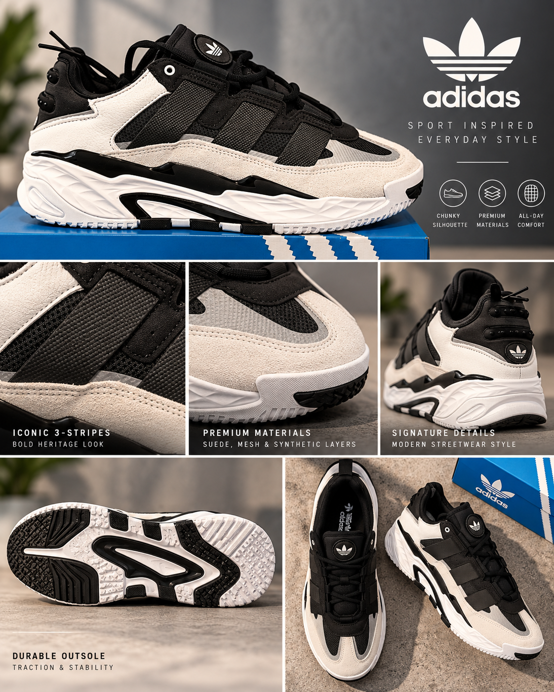 Adidas Niteball lifestyle sneaker