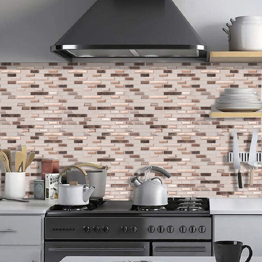 Kitchen Wall 12x12 inch Peel And Stick Tiles Home Wallpaper