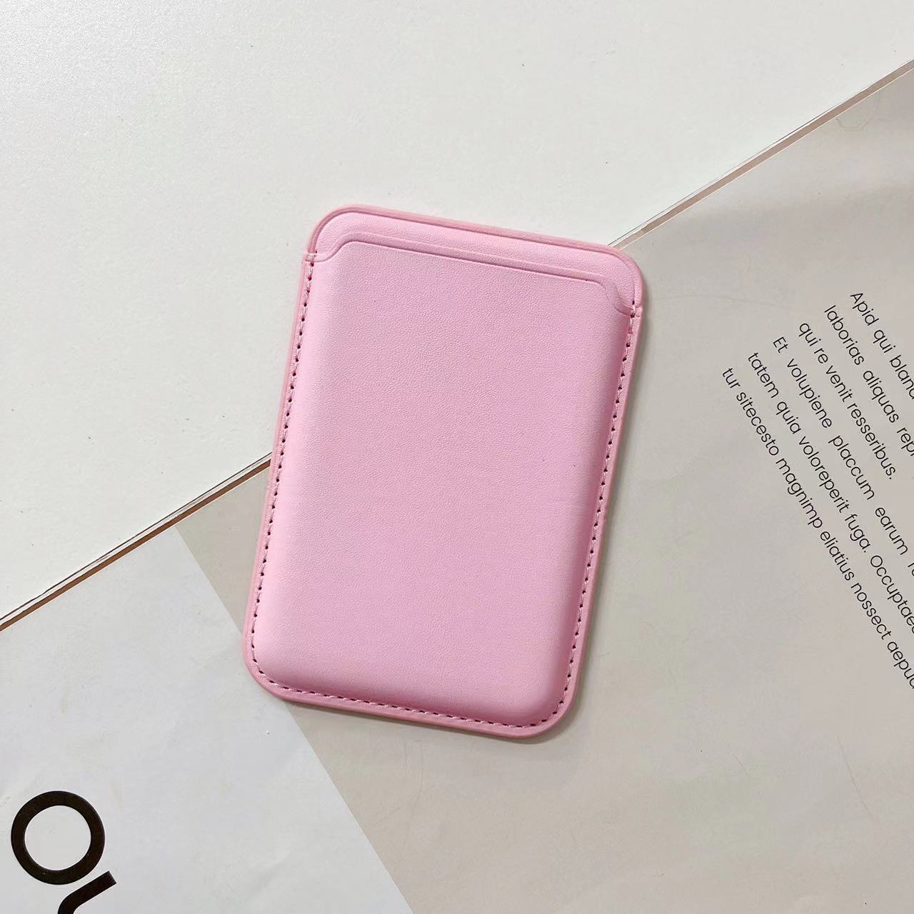 iPhone Magnetic Leather Card Holder for MagSafe