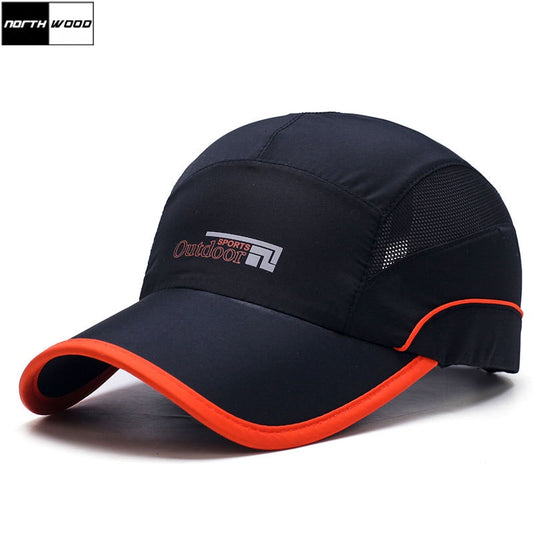 NORTHWOOD  Quick Dry Summer Hat Men  and female Breathable Women Snapback Sun Cap For Summer