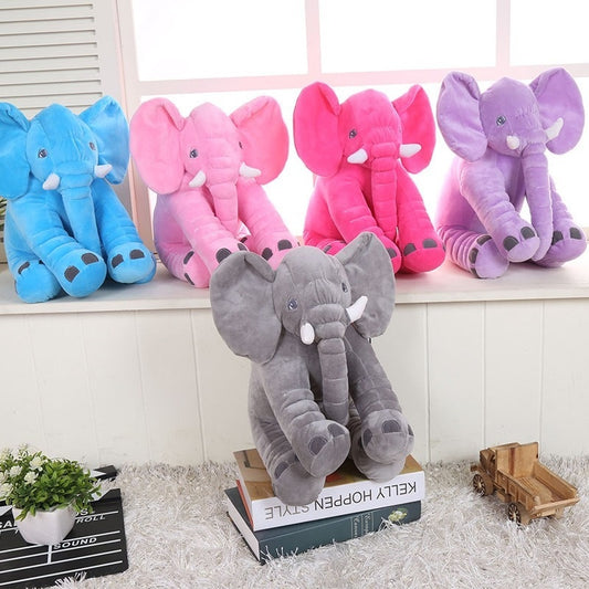 Animal Plush Elephant Doll Stuffed Elephant Plush Soft Pillow Kid Toy Children Room Bed Decoration Toy Gift